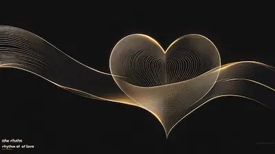 Une lumière chaude éclairant un espace ouvert — l'atmosphère d'un amour qui tient sans raisons