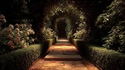 Un jardin en liberté — l'image de la création et du choix